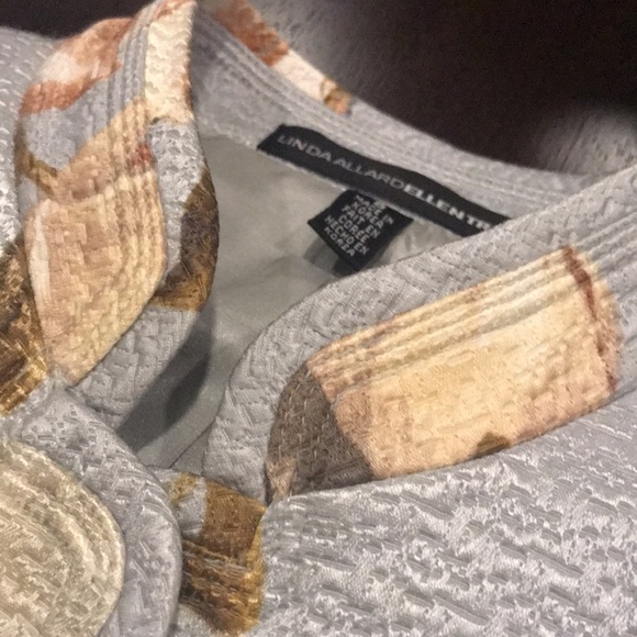 NWT Elen Tracy Aqua color blazer size 8 - Picture 7 of 8